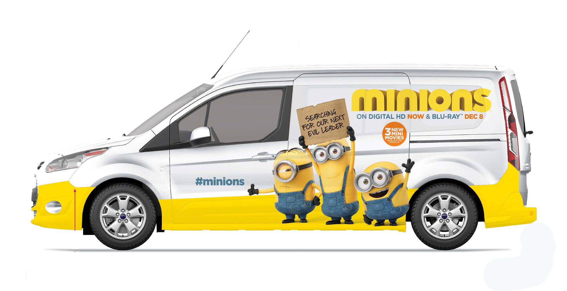 Ford Transit Minions Van for the Minions