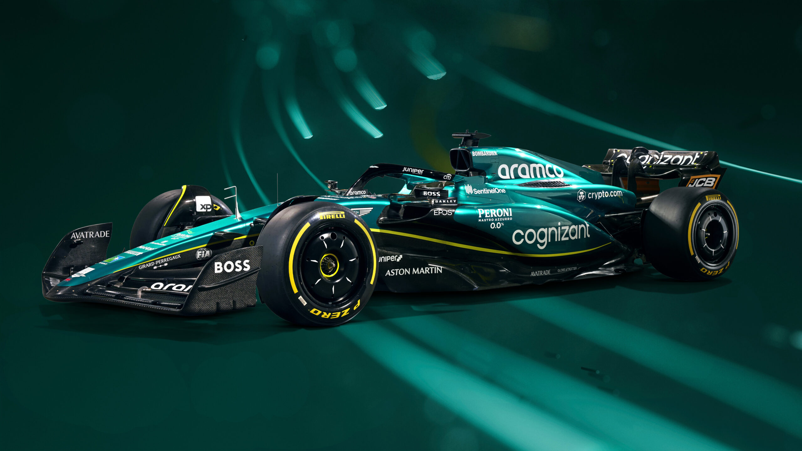 Aston Martin celebrates 110th anniversary with reveal of special logo on AMR23 Formula 1® car
