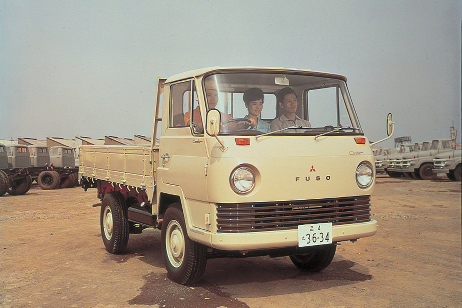 FUSO Trucks celebrates the 60th anniversary of its light-duty Canter truck!