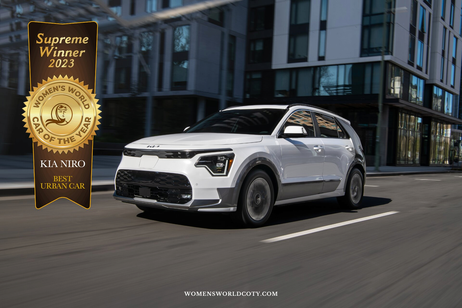 Kia Niro is voted Supreme Winner of the Women’s World Car of the Year