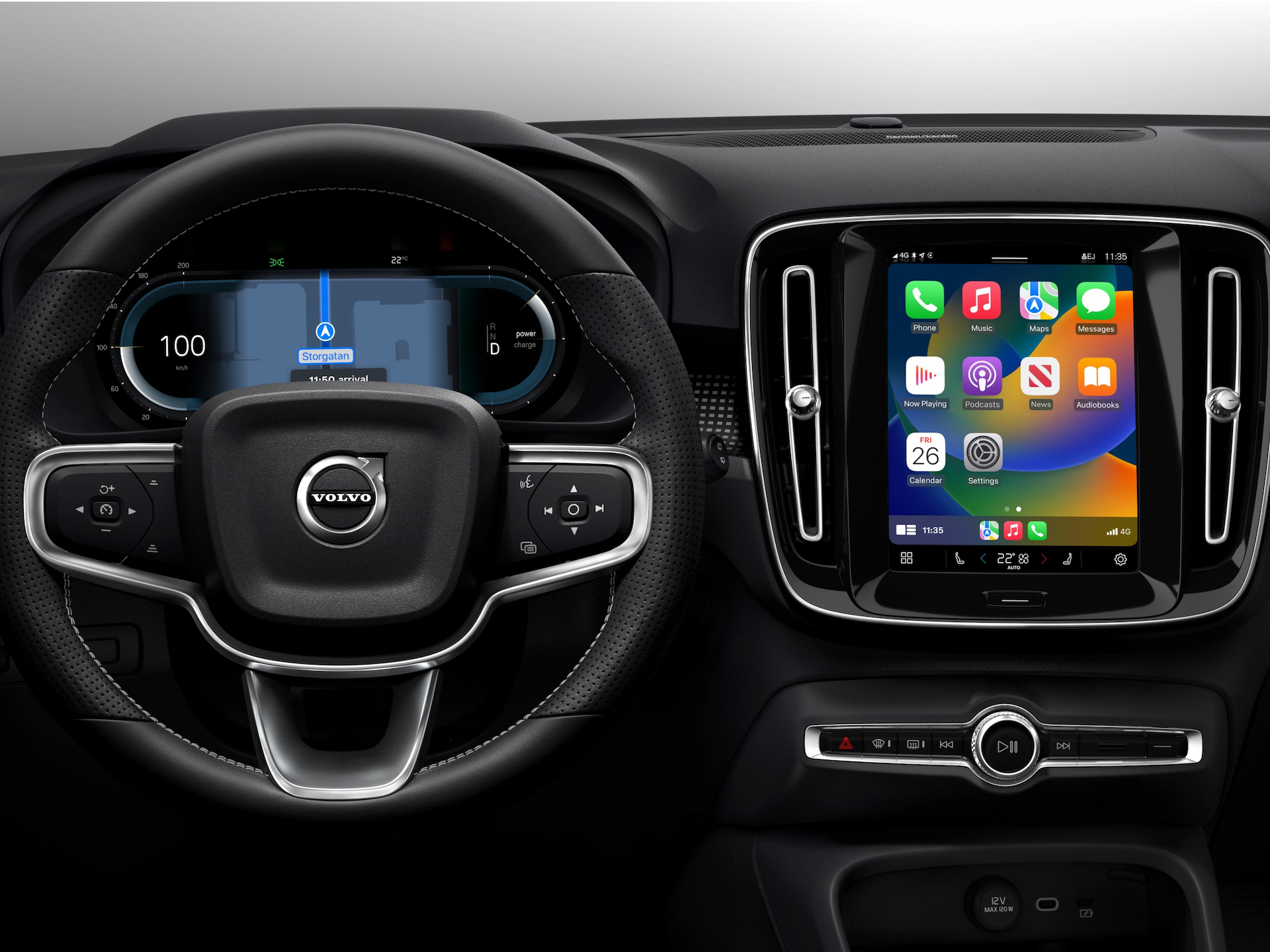 Apple CarPlay experience in Volvo cars