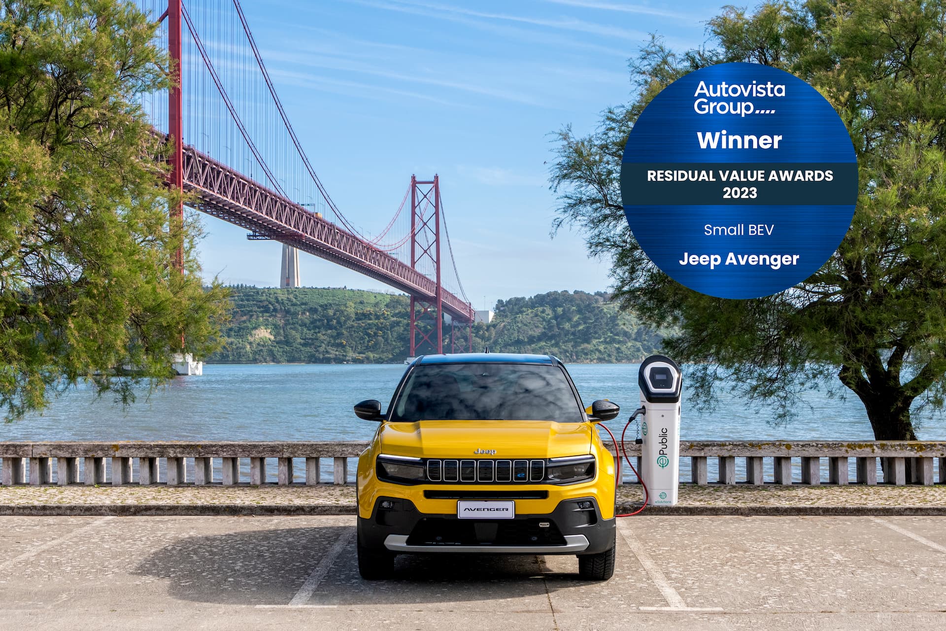 Autovista Group Residual Value Award 2023 Jeep Avenger