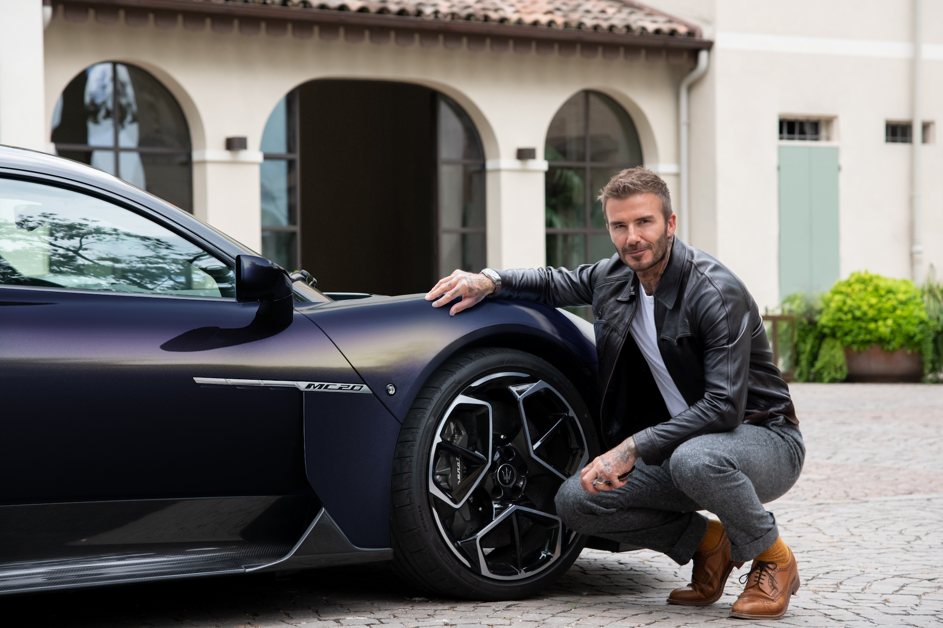 David Beckham Maserati Fuoriserie Essentials collection
