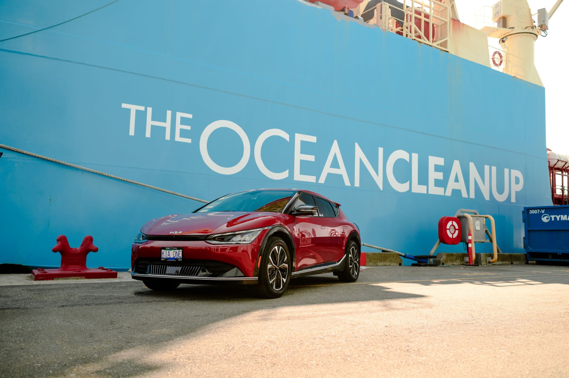 Kia partner, The Ocean Cleanup, delivers record 55-tonne ocean plastic haul