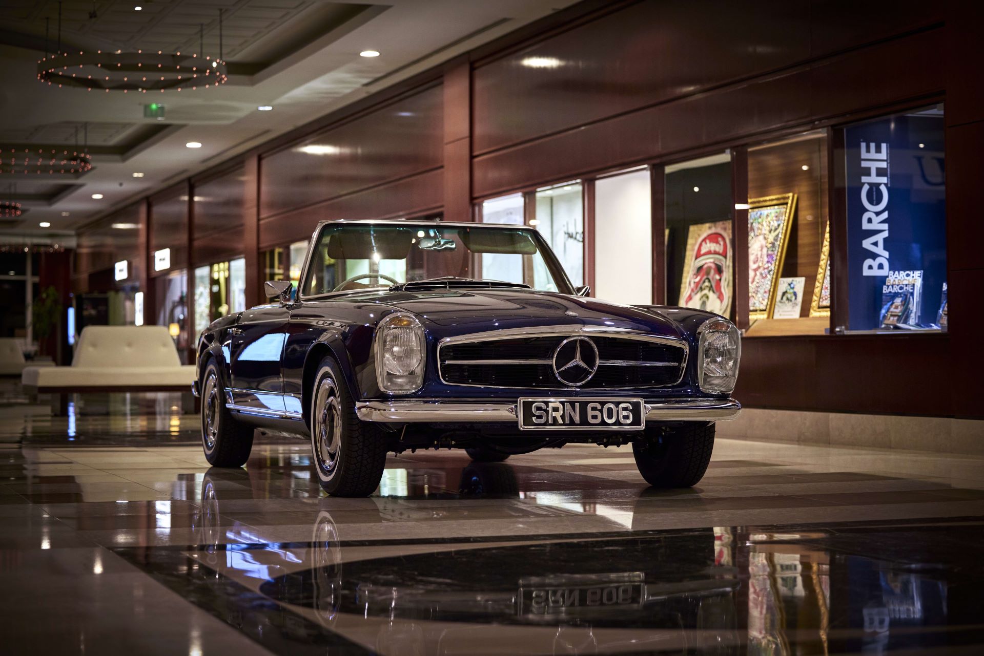 Electrified Mercedes-Benz SL ‘Pagoda’ by Everrati makes global debut at the Fairmont Monte Carlo during Monaco Yacht Show