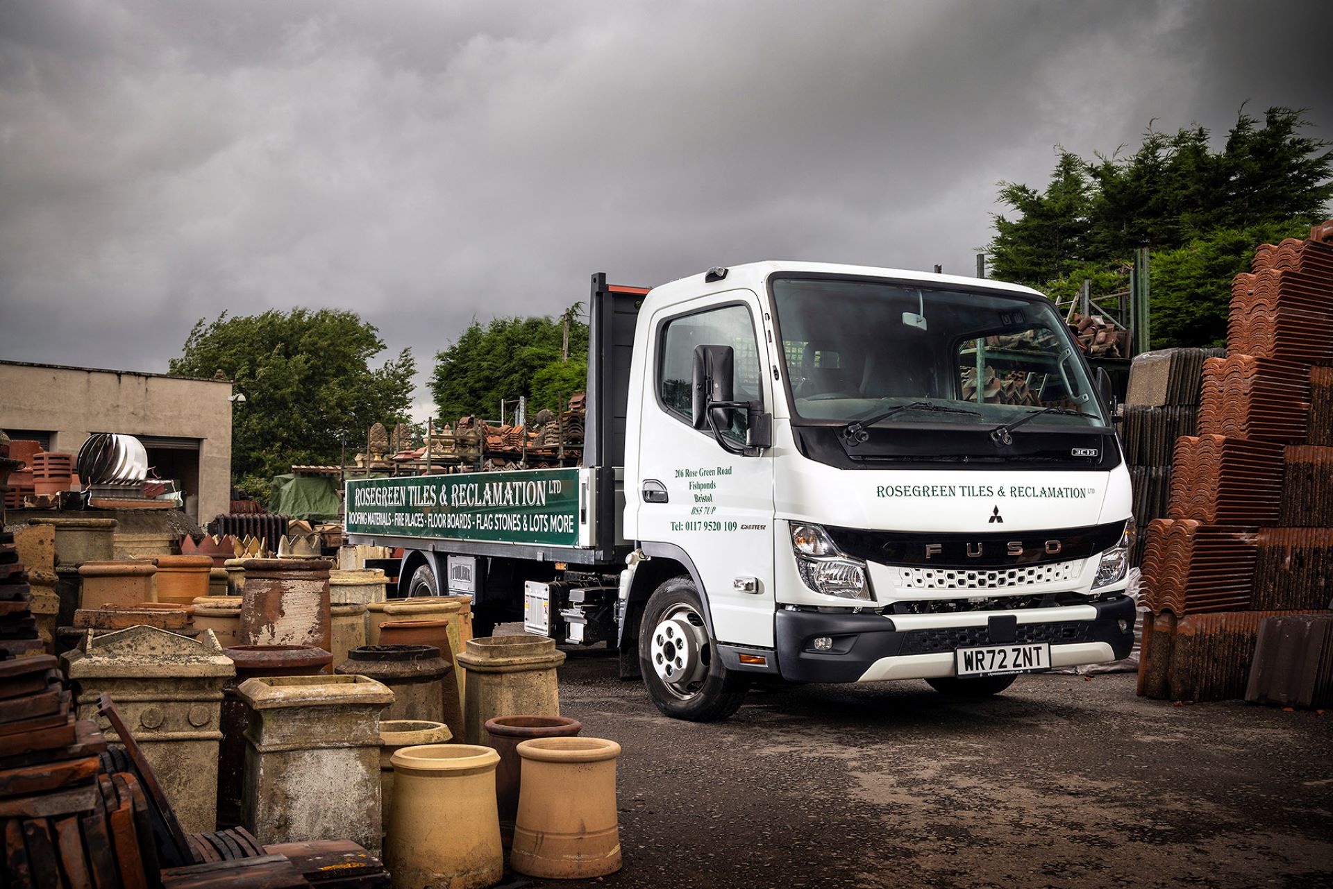 FUSO Canter repeats a pattern of proven reliability for Rose Green Tiles