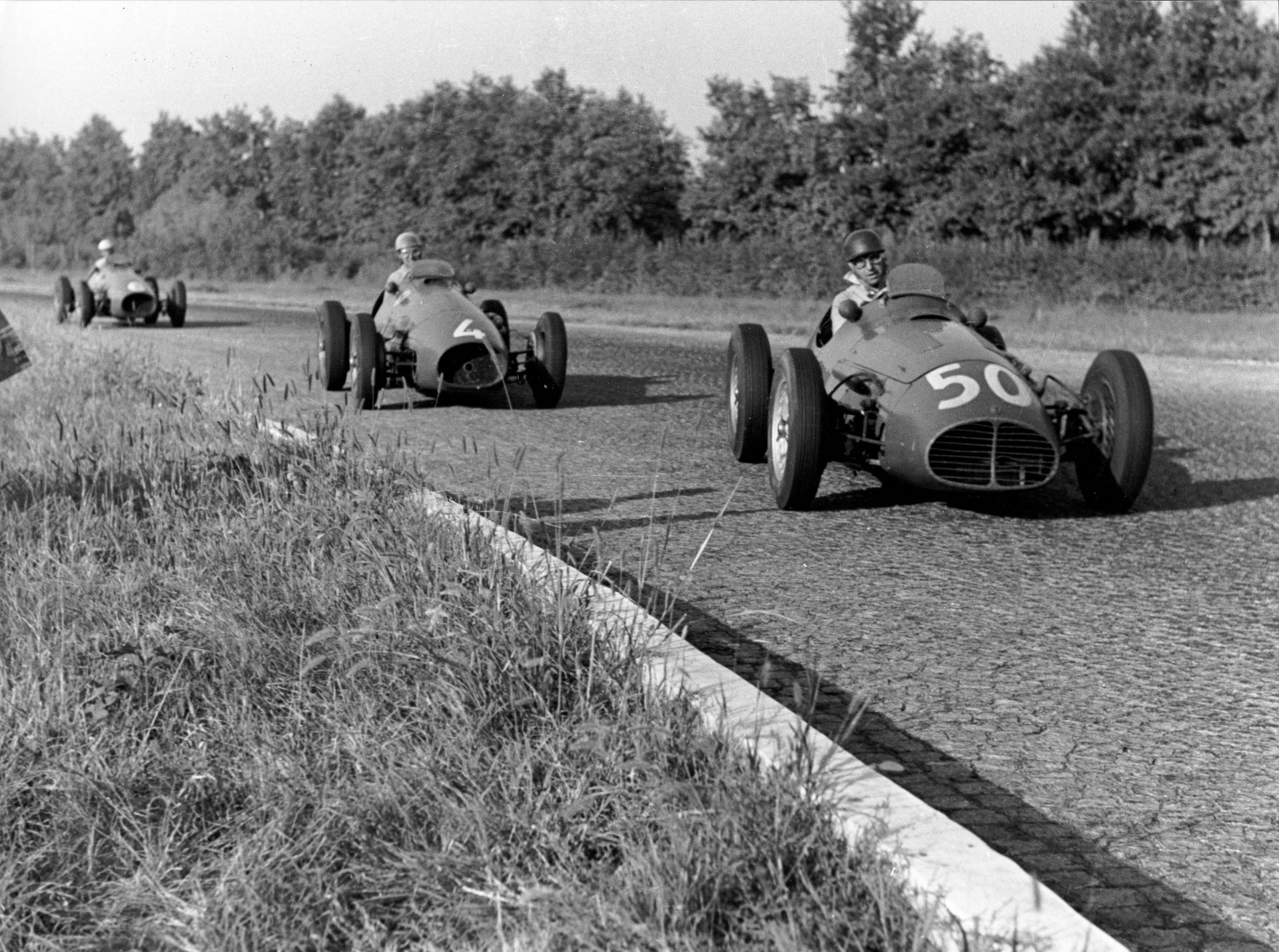 Juan Manuel Fangio’s victory 70 years ago aboard a Maserati at the Italian Grand Prix