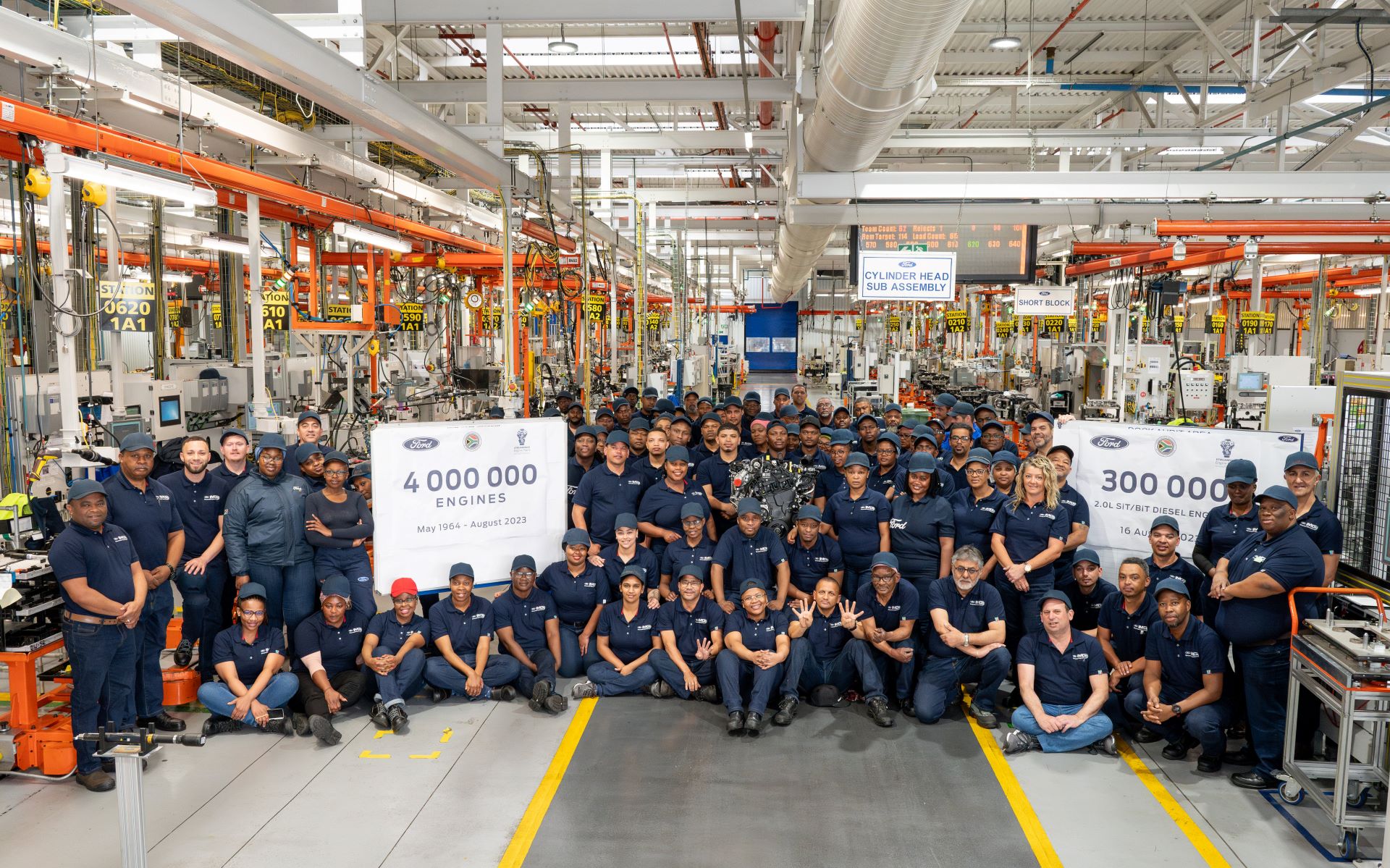 Four Million Engines in 59 Years – Ford’s Struandale Engine Plant Celebrates Major Production Milestones