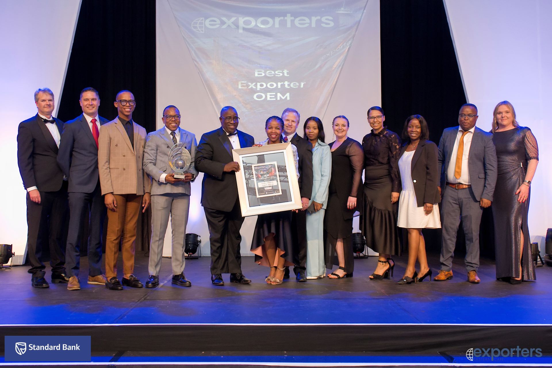 ISUZU Motors South Africa wins the Eastern Cape Best Exporter Award in the OEM category