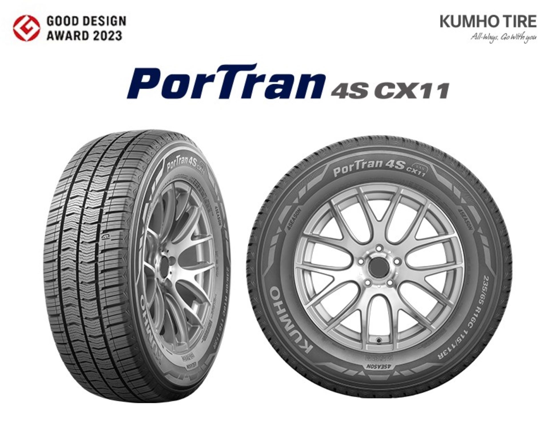 Kumho Tire wins the Good Design Award (Japan) 2023