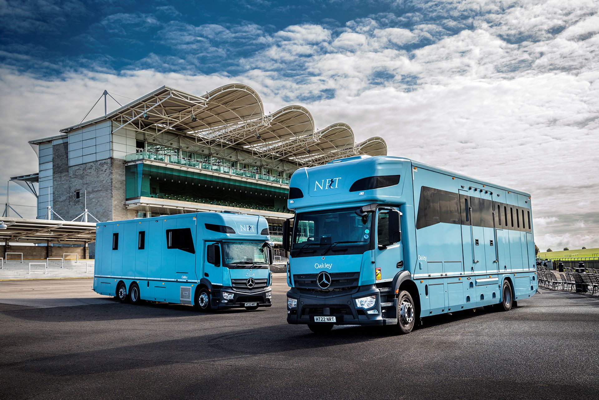 NRT races ahead of the field with new Actros horse transporters