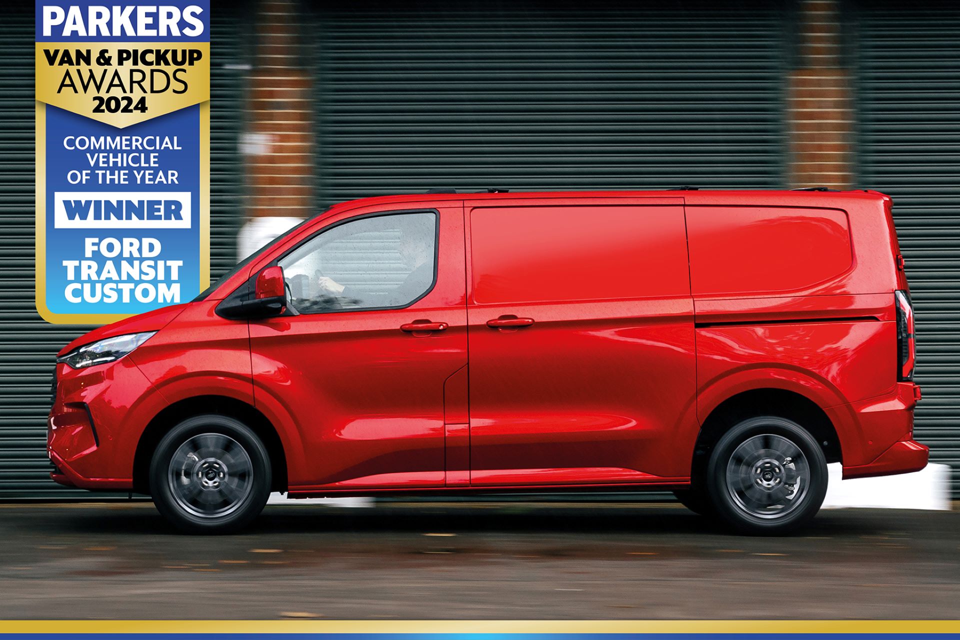 Ford Transit Custom is the Parkers Commercial Vehicle of The Year 2024