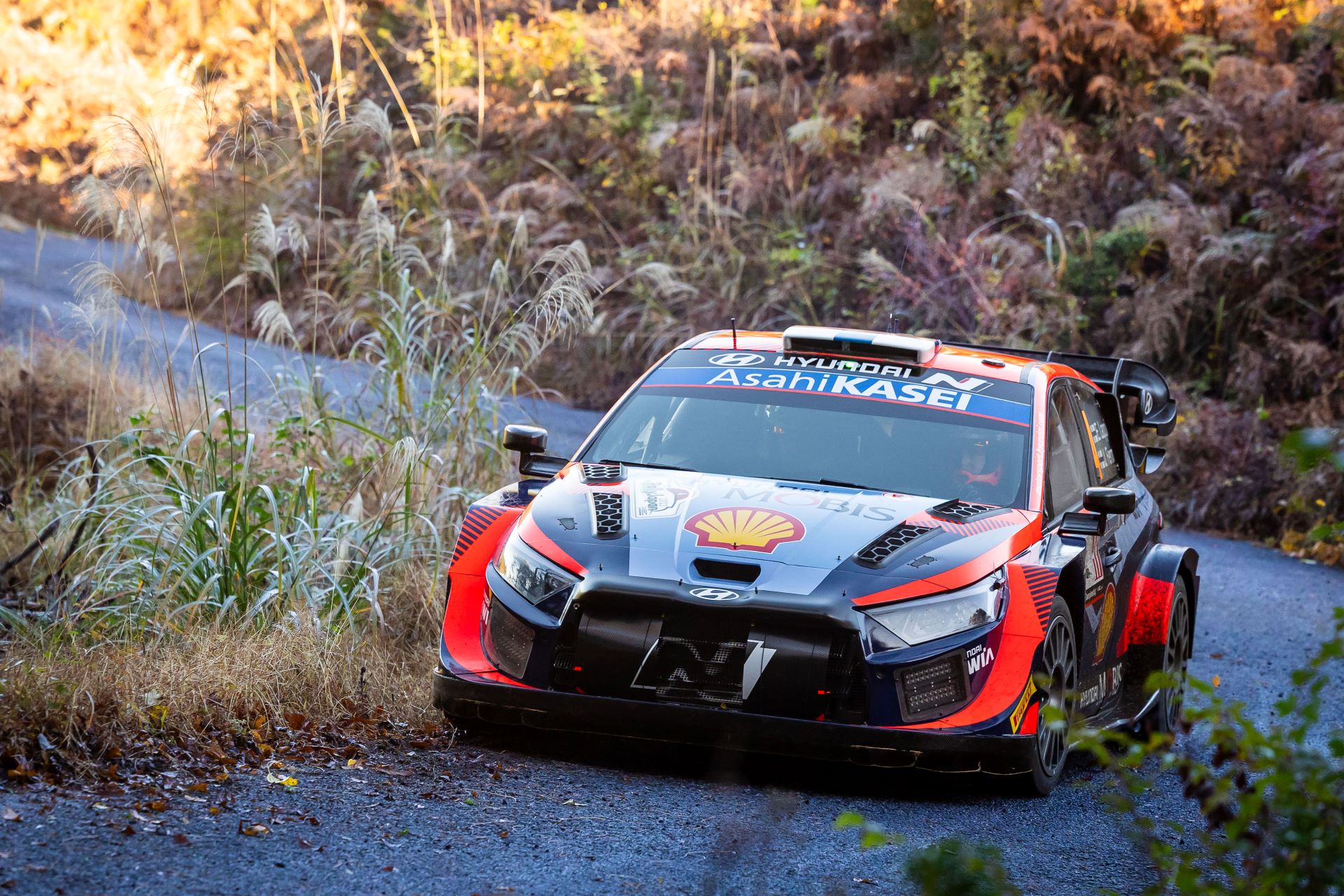 Hyundai ends fourth in Rally Japan