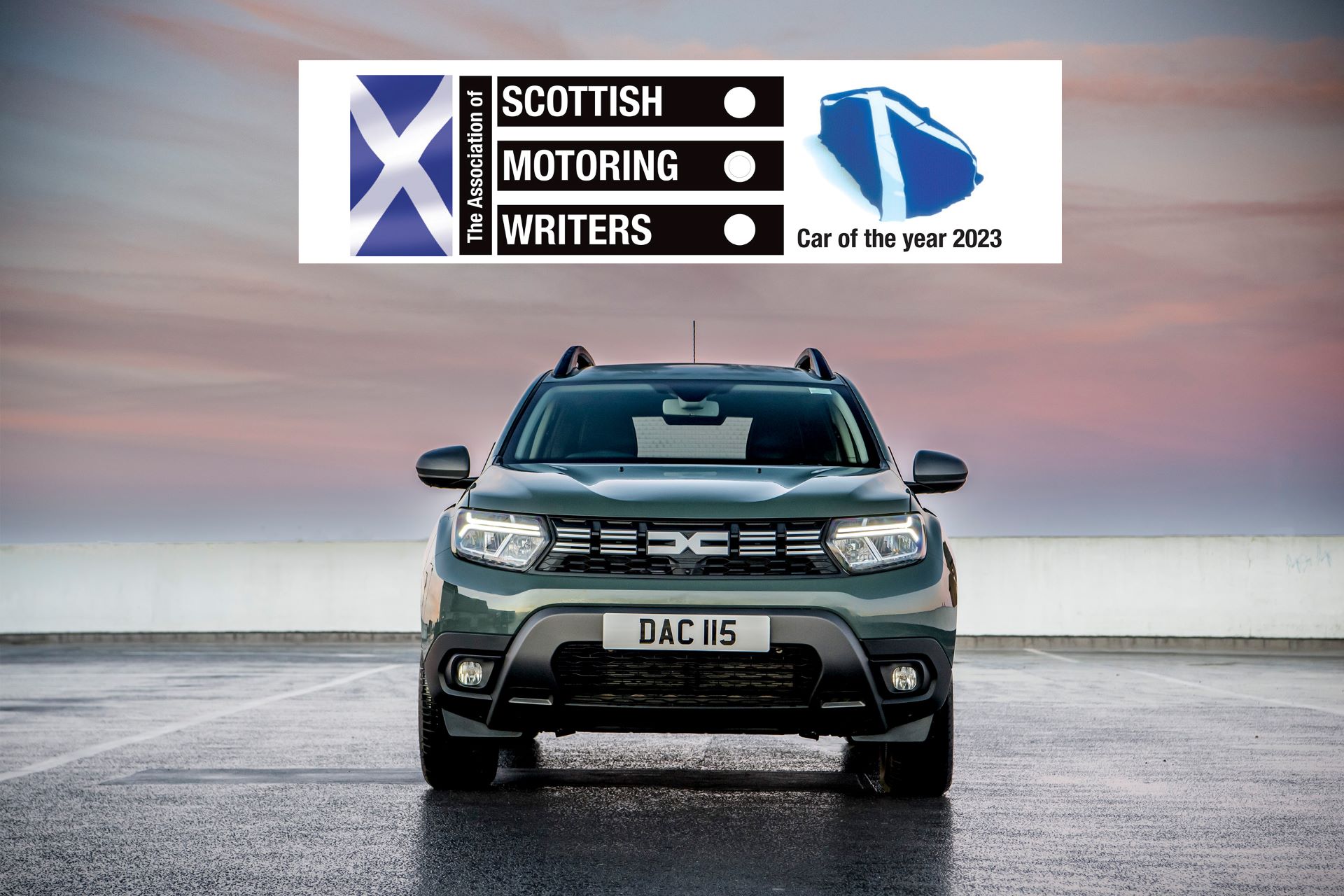 Dacia Duster named Best Small Car / SUV at the Scottish Car of the Year Awards