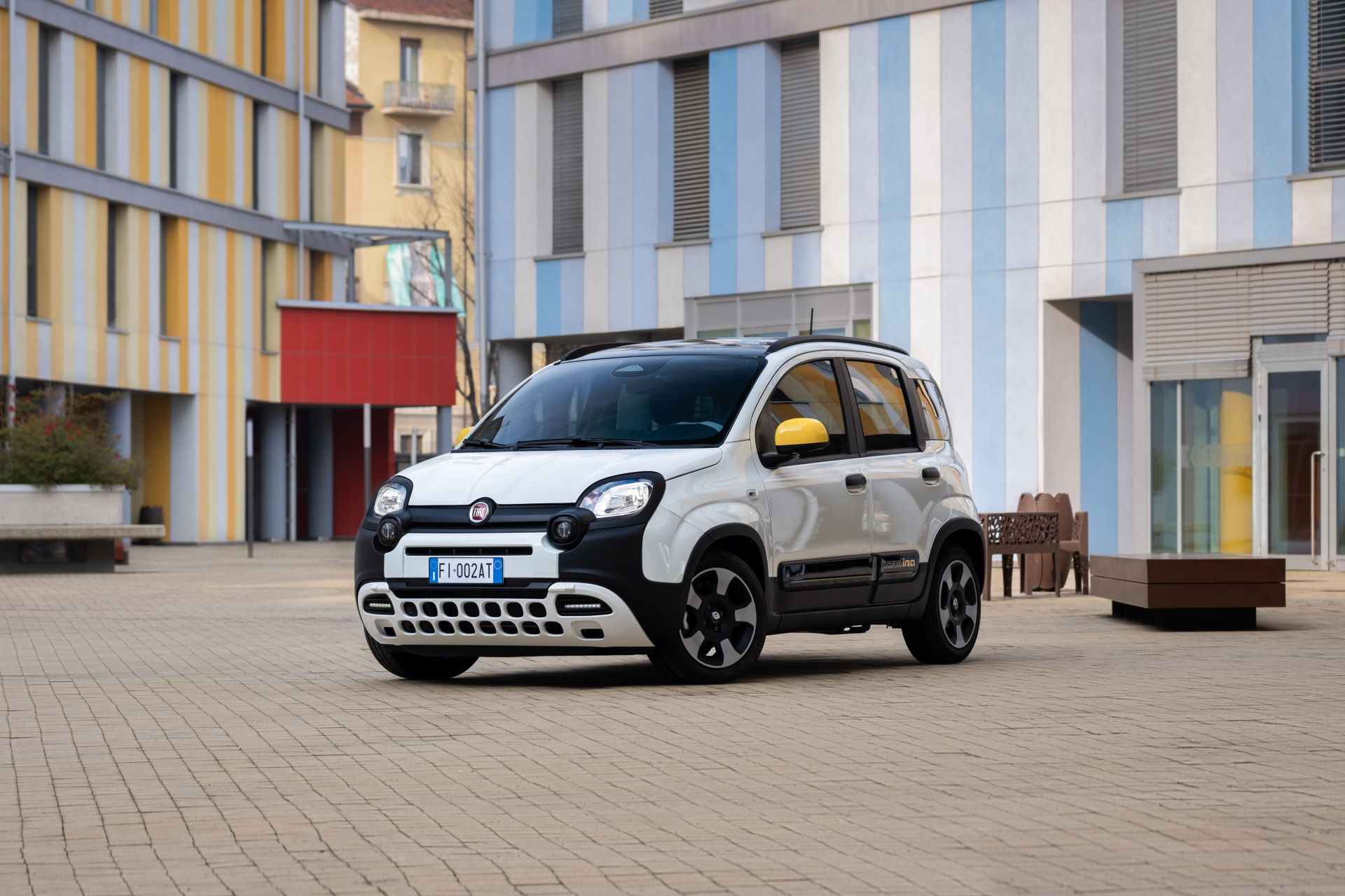 Fiat Pandina celebrates people’s love for the Panda and the production extension at least until 2027 in the Plant of Pomigliano d’Arco, Italy