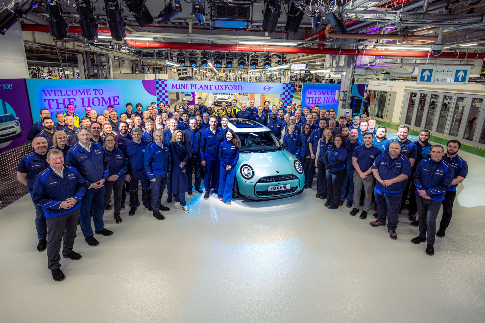 MINI Plant Oxford celebrates start of production of New MINI Cooper