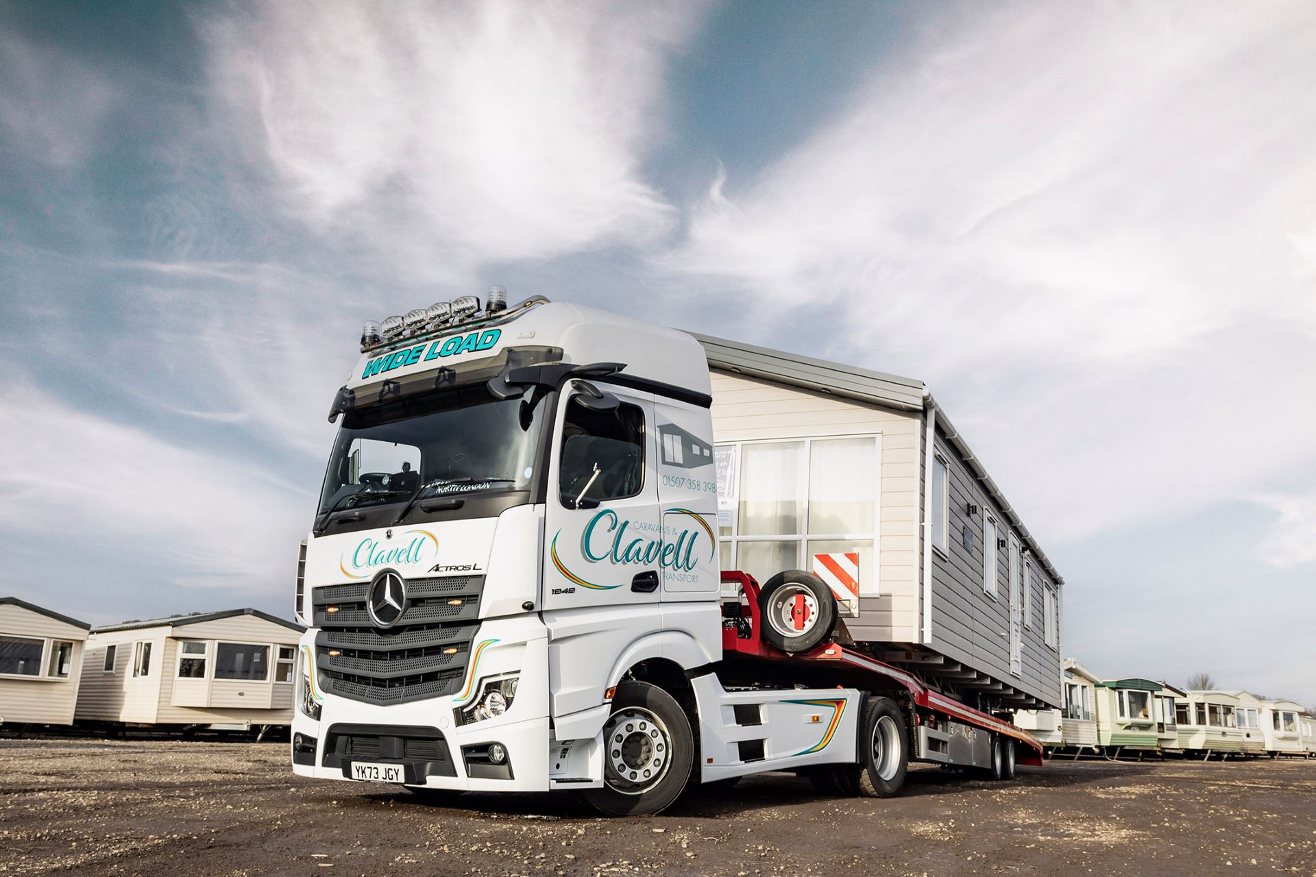 Clavell Caravans & Transport Elevates Fleet with High-Efficiency Mercedes-Benz Actros L