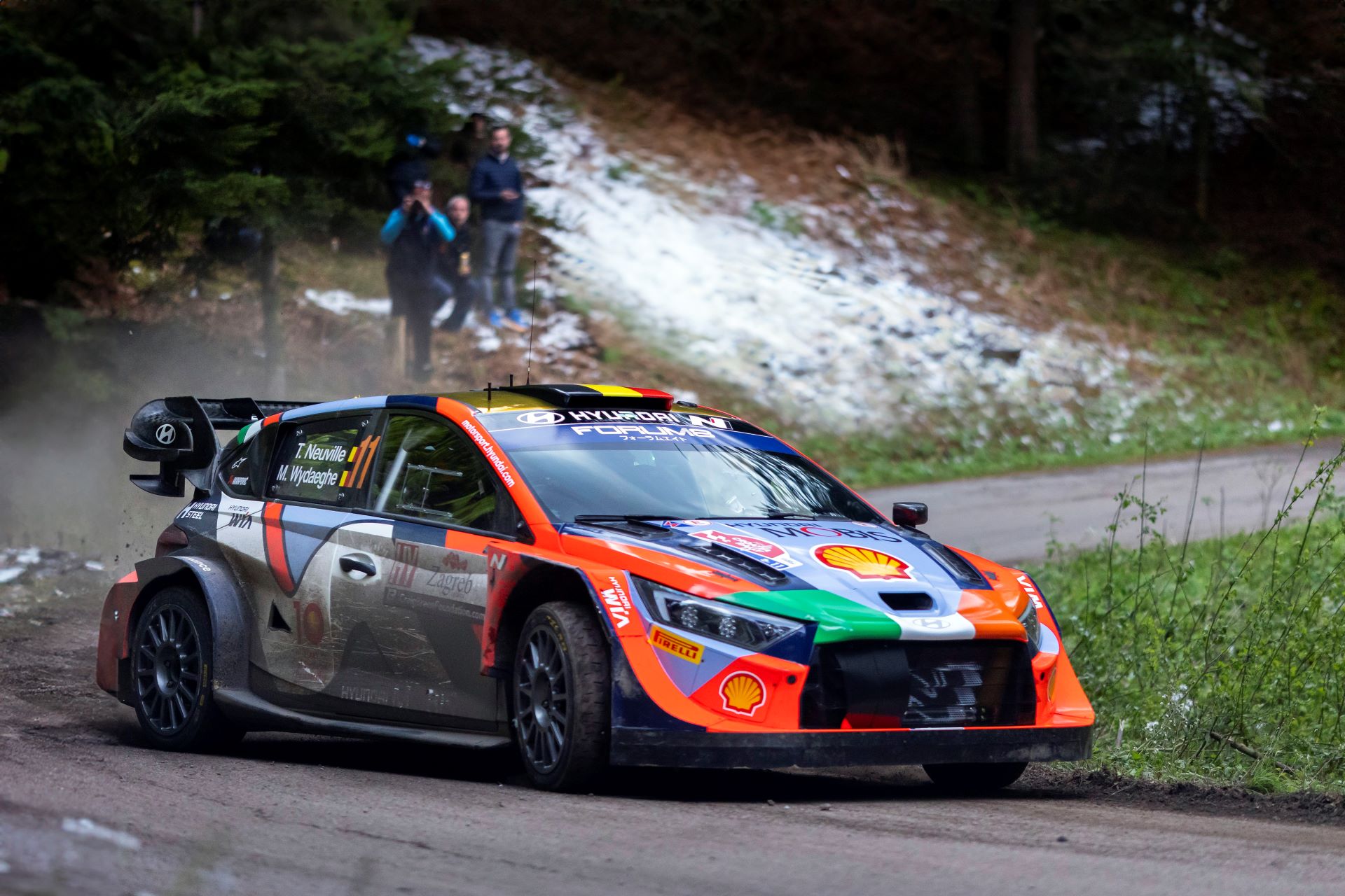 Hyundai Scores Podium Finish Amid Challenges at the Croatia Rally 2024