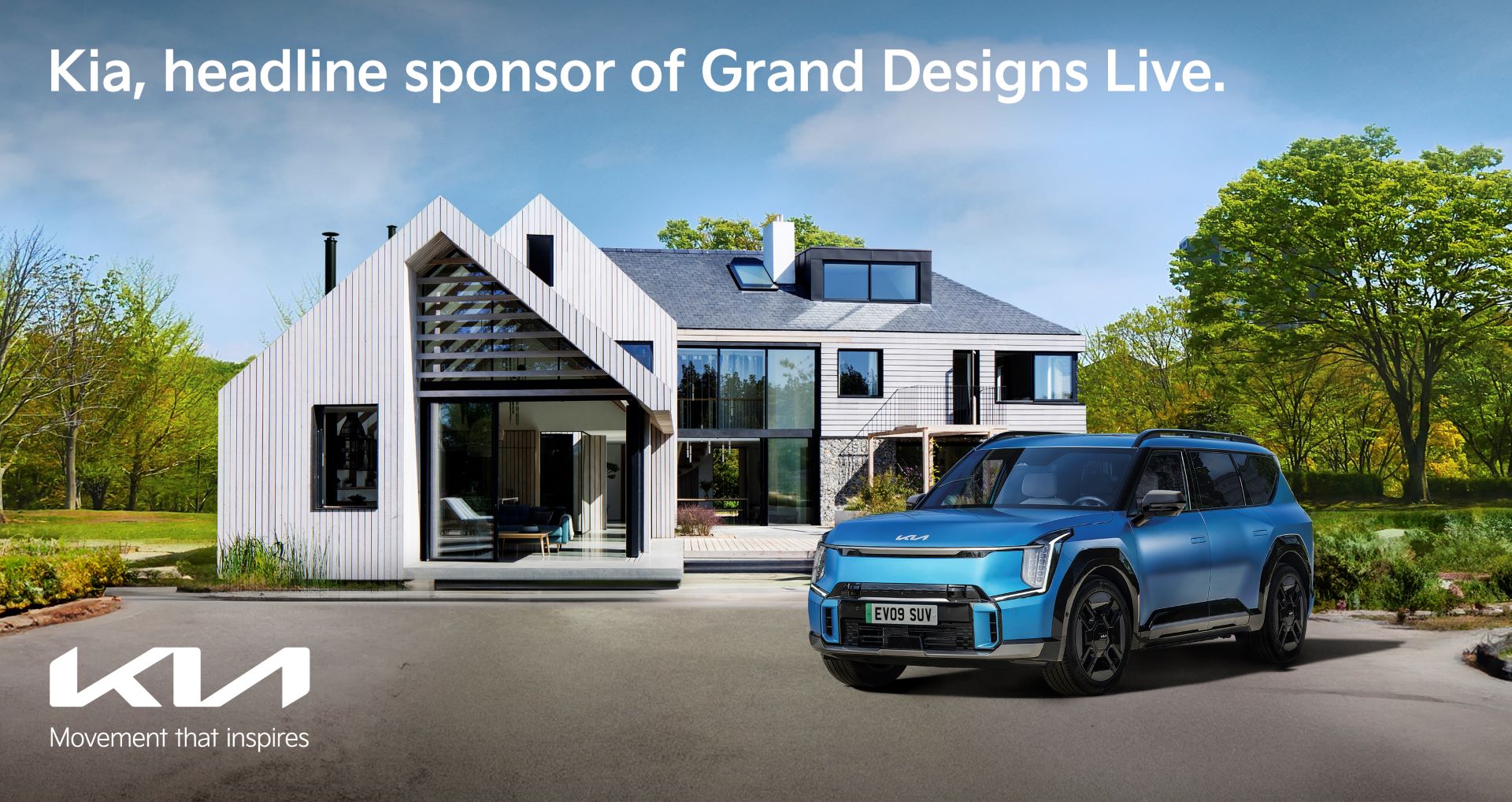 Kia Energizes Grand Designs Live as Primary Sponsor in London’s ExCeL