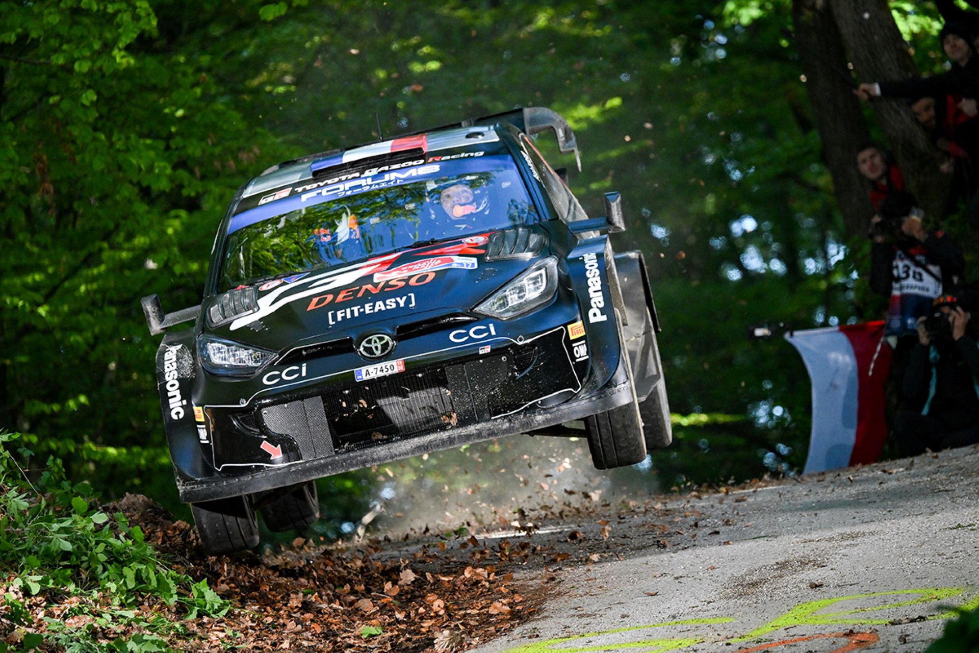 Toyota Gazoo Racing Clinches Top Two Spots in Thrilling Croatia Rally Finish