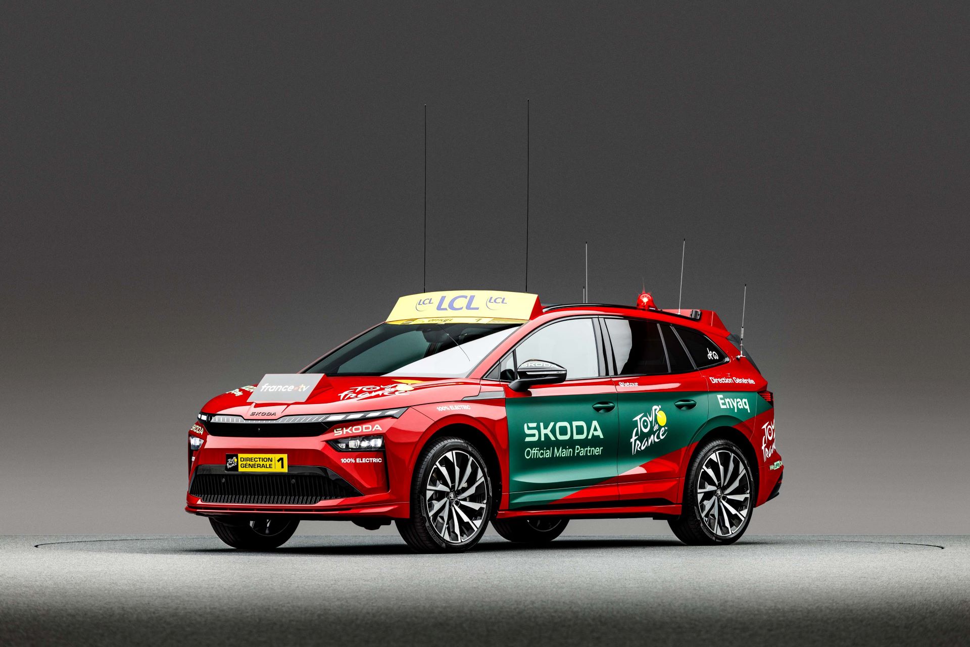Škoda Auto Marks 130 Years with Electrified Support and Heritage Tribute at the 2025 Tour de France